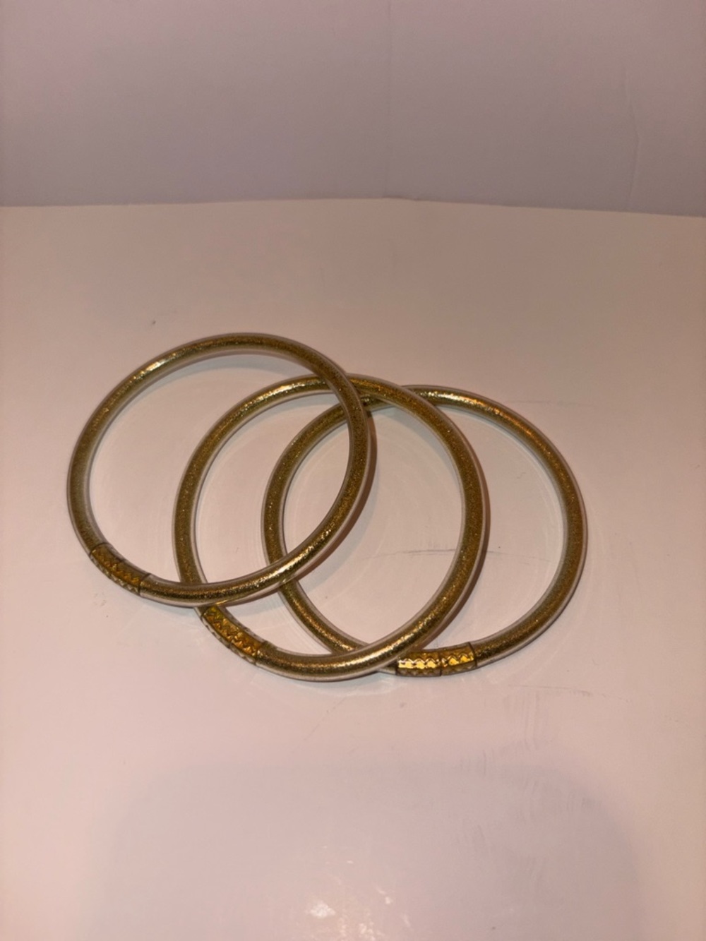 Gold Tone Bangle Bracelet Set - Women Jewelry